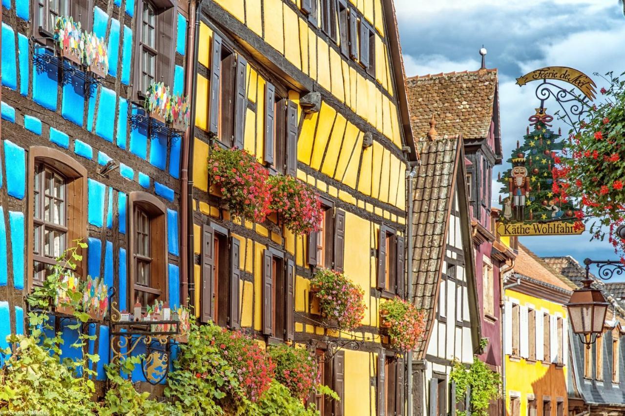 Magnifique Gite Le Clos Des Pierres Route Des Vins D'Alsace Beblenheim Exterior foto